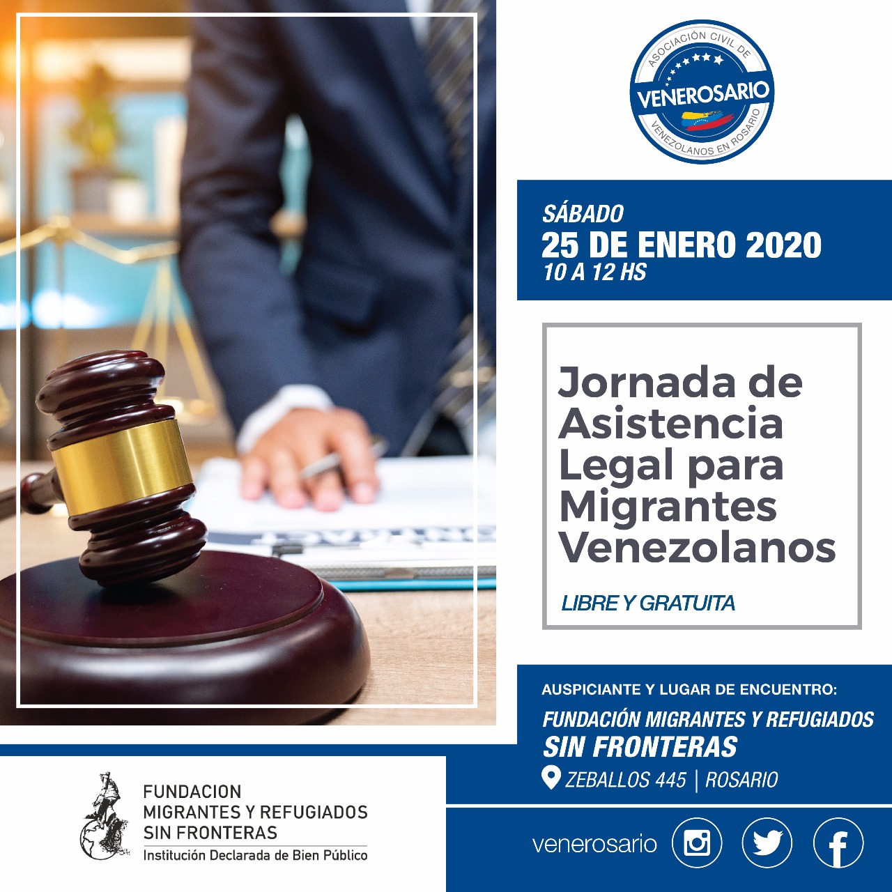 Jornada de Asistencia legal para Migrantes Venezolanos